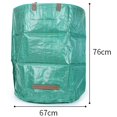 thumbnail image 2 of Bolsas de jardín de 272 L, bolsas de basura de jardín resistentes, bolsas de basura impermeables y resistentes al desgarro, 2 unidades, 2 of 5