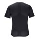 thumbnail image 5 of Blusas y camisas de manga corta con cuello en V para hombre, blusa informal de verano a la moda de color liso con cuello en V y tela de malla., 5 of 8