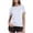 White, variant on Workout Tops for Women Quick Dry Short Sleeve T-Shirts Loose Fit Athletic Fitness Clothing for Gym Running Yoga Summer Tops 2026 Black S