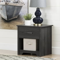 South Shore Fusion, Contemporary Nightstand,  Gray