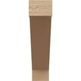 thumbnail image 2 of 5"W x 20"D x 20"H Thin Burlington Rough Cedar Woodgrain TimberThane Corbel, Primed Tan, 2 of 6