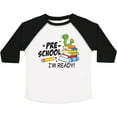 thumbnail image 3 of Inktastic Bookworm Ready for Preschool Boys or Girls Toddler T-Shirt, 3 of 5