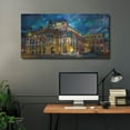 thumbnail image 5 of Luxe Metal Art 'Vienna Austria Opera House' by Pedro Gavidia, Metal Wall Art, 48"x24", 5 of 9