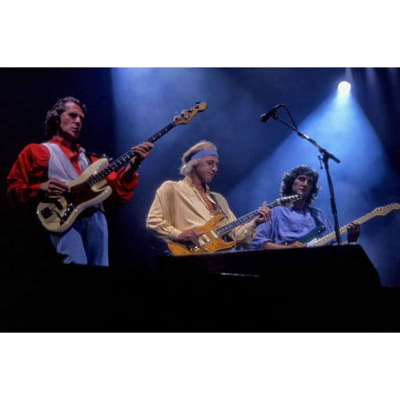 Mark Knopfler Dire Straits concert all playing guitars 24x36 Poster