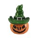 thumbnail image 5 of Figura de calabaza en miniatura, adorno de escritorio, regalo, estatua de resina, artesanía, accesorios para fotos Sombrero verde, 5 of 9