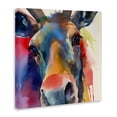 thumbnail image 3 of Stupell Industries Contemporary Modern Close Up Horse Canvas Art, 17 x 17, by Walker Noble, 3 of 8