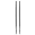 thumbnail image 1 of 2 Pcs 12" Round Bastard Cut File Bastard Metal File without Handle, Grey, 1 of 7