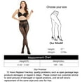 thumbnail image 3 of GlobaShun Medias transparentes para mujer, medias cómodas de seda de cintura alta, pantimedias de cintura alta ultra brillantes,Coffee, 3 of 4