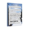 thumbnail image 2 of Scripture Walls Psalm 57 Saved By Your Mercy Bible Chapter Canvas Christian Wall Art Ready to Hang Unframed, 2 of 20