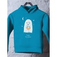 thumbnail image 3 of Cute Ghost Doodle Hoodie Toddler -Image by Shutterstock,  5 Toddler, 3 of 4