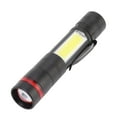 thumbnail image 1 of Linterna LED multifunción con zoom telescópico, recargable, impermeable, mini linterna para iluminación exterior, 1 of 14