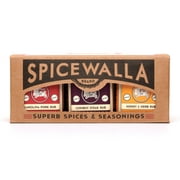 Spicewalla Grill Seasoning 3 Pack 7 oz Collection | Pork, Steak, Chicken & Vegetables | Barbeque Rubs and Seasonings Set