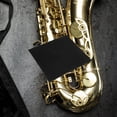 thumbnail image 4 of 6 paños para guitarra, paños de pulido de felpa para instrumentos musicales, paños de limpieza premium para guitarra, violín, piano, clarinete, trompeta, saxo, universal, negro, 4 of 7