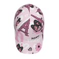 thumbnail image 4 of Balery Eiffel Tower And Butterflies Baseball Cap For Women Men,Adjustable Size For Running Workouts And Outdoor Activities All Seasons, 4 of 9
