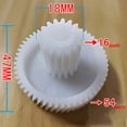 thumbnail image 5 of LICHIFIT Meat Grinder Plastic Gear Replacement S/M/L Teeth Gear for Household Meat Grinder Repair Part, 5 of 5