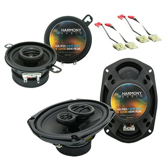 Chevy Cavalier 1982-1990 Factory Speaker Upgrade Harmony R35 R69 Package New