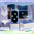 thumbnail image 5 of Teblint Kids Smart Phone with Holographic Pyramid, 4" Touchscreen Toddler Learning Play Toy, Kids Cell Phone Toy with 32 GB Card, Christmas Birthday Gift for Ages 3-12, Dual Camera, Music Player, 5 of 11