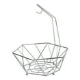 thumbnail image 5 of Kitchen Details Geode Steel Fruit Basket with Banana Tree in Chrome, 5 of 5