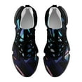 thumbnail image 6 of 2024 Geometric Lattice Women Or Men Lace Up Flat Sneakers Female Mesh Walking Footwear, 6 of 8