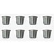 thumbnail image 1 of Molde Canele, para Muffins Cannele, 8 Piezas Molde Cannele Antiadherente Canneles Gris-Negros, 1 of 5