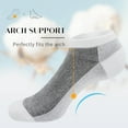 thumbnail image 3 of 8 Pack Mens Ankle Socks Low Cut Comfort Casual Socks Size 10-13/13-15, 3 of 7