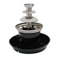 thumbnail image 3 of Autrinix Chocolate Fountain Machine – Three-Tier Tabletop Chocolate Fondue Fountain with Rotating Spiral, 1lb Capacity, Ideal for Birthday Parties, Weddings, and Special Events, 3 of 11