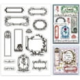 thumbnail image 2 of 1Sheet Retro Style Border Silicone Clear Stamp Seals for Card Making Photo Album Decoration and DIY Scrapbooking 6.3x4.3inch, 2 of 9