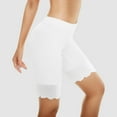 thumbnail image 2 of Women's Seamless Non Slip Scratch-proof Flat Lace Shorts for Underskirt, 2 of 4