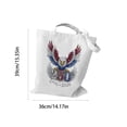 thumbnail image 4 of Eliaeconx Patriotic Tote Bag, USA 250th Anniversary Canvas Shoulder Bag, Reusable Grocery Bag for 4th of July, Independence Day Gift for Men Women, 4 of 7