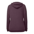 thumbnail image 7 of Taqqpue Girls Boys Hoodies Casual Solid Color Crewneck Pullover Loose Fit Long Sleeve Shirts Casual Oversize Hooded Sweatshirt for Kids 4-14Y, 7 of 7