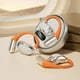 thumbnail image 1 of Auriculares deportivos Bluetooth de plástico con cancelación de ruido, sonido envolvente 5.4, deportivos, abiertos, con micrófono doble, batería alta y baja latencia., 1 of 6