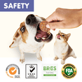 thumbnail image 5 of PAWUP Duck & Apple Dog Treats, Grain-Free Healthy Treats for Small Medium Large Dogs, Low Fat Training Treats with Real Fruit, 10.6oz, 5 of 9