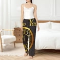 thumbnail image 4 of Balery 2025 New Year Pantalones de pijama para mujer, pijamas ultraligeros, pantalones de estar por casa-XX-Large, 4 of 6