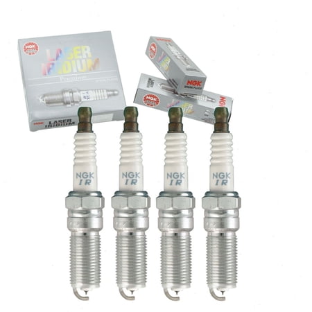 4 pc NGK Laser Iridium Spark Plugs compatible with Chevrolet Equinox 2.0L L4 2018-2020