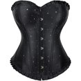 thumbnail image 1 of SZIVYSHI Corsé Tops para Mujer, Bustier Shapewear Lencería, Cintura de Encaje Push Up Body, 1 of 4