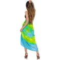 thumbnail image 5 of HAPPY BAY Women's Beachwear Summer Beach Bikini Wraps Sarong Wrap Skirt Swimsuit Swimwear Coverups Bathing Suit Swim Cover ups for Womens One Size Tie Dye, Turquoise, 5 of 5