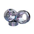 thumbnail image 1 of March Performance MPP21695-08 Sport Track Long Water Pump Pulley System for Small Block Chevy, Black, 1 of 1