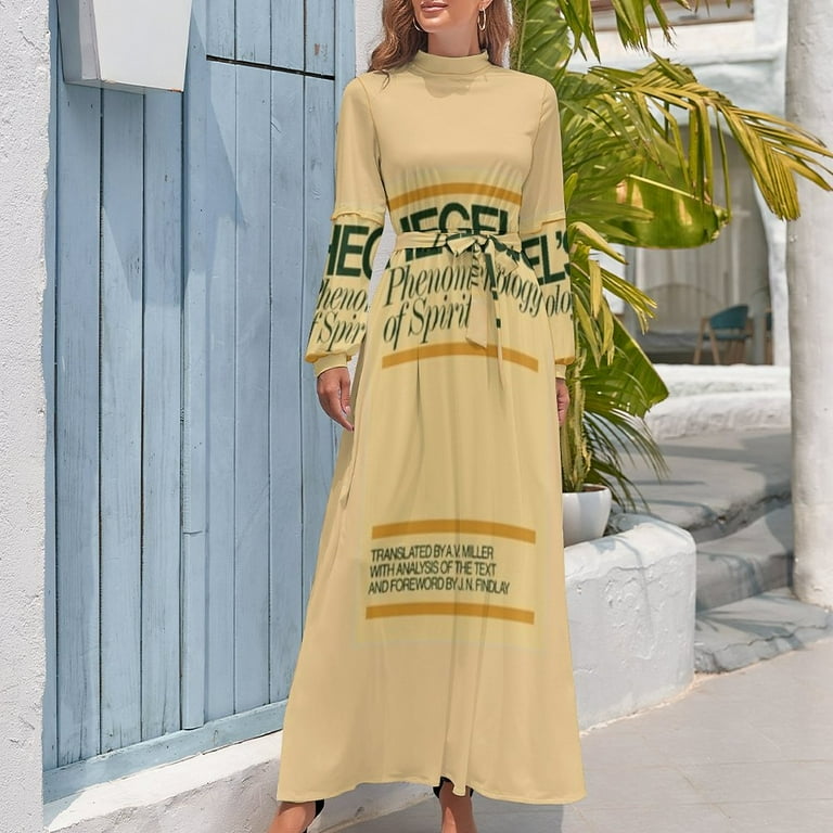 chinese dress ladies Korean Style] A-line Long Sleeve Knitted One Piece Black Dress – Ordicle main image 0