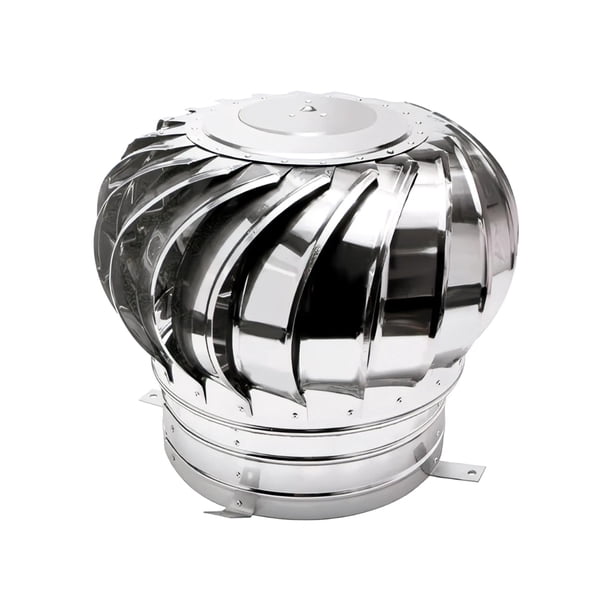 Ventilador de techo Riwesomey de acero inoxidable 400 mm Funcionamiento silencioso reemplazo anticorrosivo Tipo 2