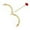 Gold, variant on TIELUTT Valentine Mini Bow Set Valentine's Day Party for Kids 8-12 Goodie Bags Boys Event Horizon Poster Party Dress for Women Elegant Event Dress for Women Short Event Wristbands 100 Count
