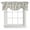 Green, variant on Spring Flowers Tie Up Valance Curtains for Windows, Kitchen Curtains Window Shades, Farmhouse Sage Green Pastoral Floral Leaf Light Filtering Roman Curtain Valances for Bedroom/Bathroom/Cafe 54"x18"