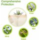 thumbnail image 4 of Winter Plant Cover 250x360cm, 140g/m² Non-Woven Frost Protection for Palm and Olive Trees, Compatible with DEB, 4 of 5