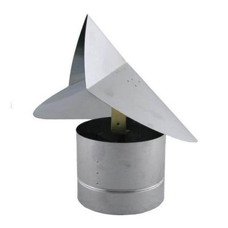 

7 in. Wind Directional Flue Cap with Screen