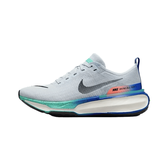NIKE MENS ZoomX Invincible Run 3 "Pure Platinum Bright Mango Cool Mint" HF4904 043 HF4904 043 from Stadium Goods