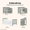 thumbnail image 6 of Dream On Me Jayden 4-in-1 Mini Convertible Crib And Changer, Sea Grass, 6 of 10