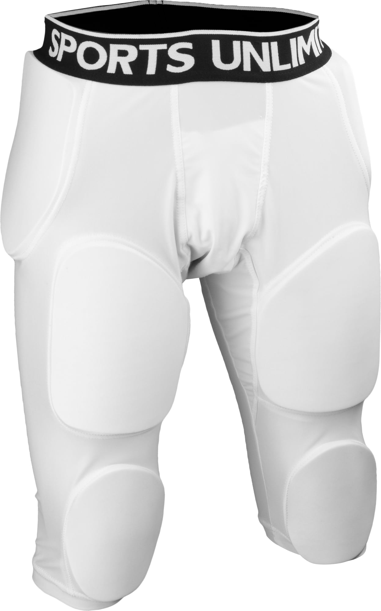 Barnett FS-06 Compression Shorts 5-Pad Integrated Protection for Football Baseball Basketball Youth & Adult Sizes, M 