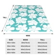 thumbnail image 3 of Sikiie Vintage Floral Ultra-Soft Micro flannel Blanket Luxury All Seasons Warm Blanket for Bedding Sofa and Travel (4 sizes)-50"x40", 3 of 7