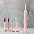 thumbnail image 1 of Cepillos de dientes eléctricos de cerdas suaves, recargables, juego de dos, 6 modos de limpieza y 5 cepillos de repuesto., 1 of 4
