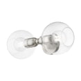 thumbnail image 4 of Livex Lighting - Downtown - 2 Light Sphere Bath Vanity In Industrial Style-16, 4 of 13