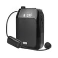 thumbnail image 1 of 15W Recharable Portable Wireless Voice Amplifier For Teachers Tour Guide Speaker W/ Mic FM Radio AUX Audio Recording ,No Screeching Distortion, 1 of 7